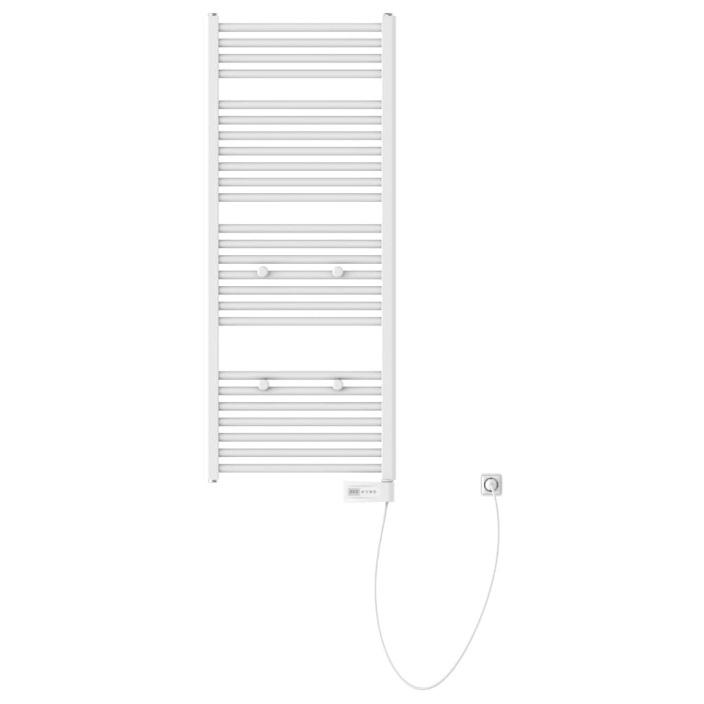 EISL Badkamerradiator met timer 120x50x15 cm wit - AllerleiShop