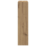 Schoenenkast met Flip Lade Gerookt Eiken 80x21x87,5 cm