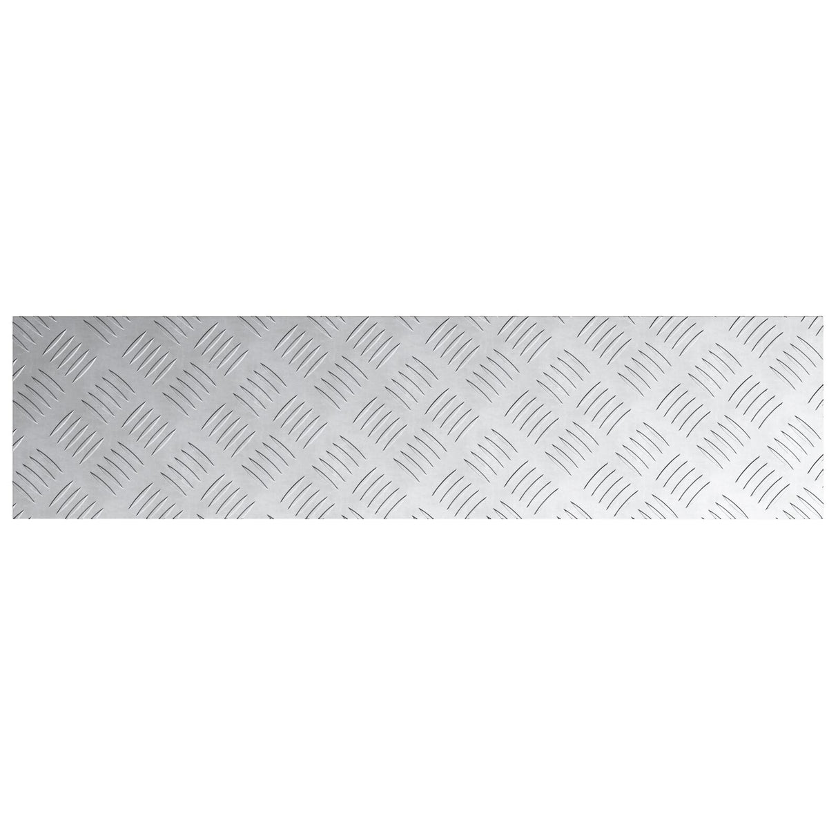 Aluminium Checker Platen 4 stuks Anti-Slip 80x20 cm