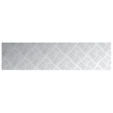 Aluminium Checker Platen 4 stuks Anti-Slip 80x20 cm