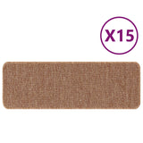 Trapmatten met latex achterkant Geel 25x60 cm