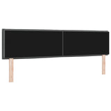 LED Hoofdeinde Lijnen Ontwerp Donker Grijs 90 cm Stof