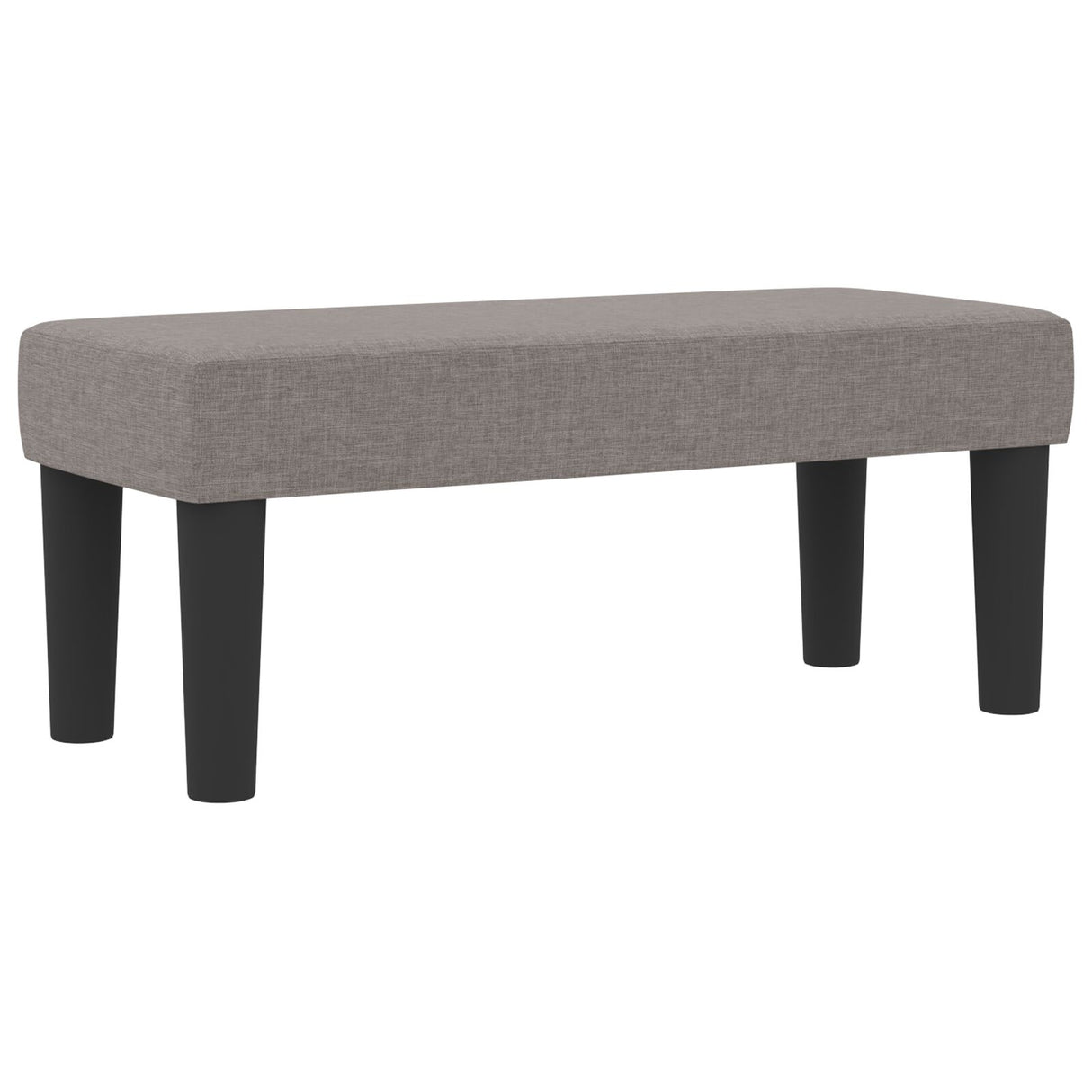 Boxspringbed met Matras & Bank Taupe 90x190 cm Stof