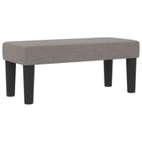 Boxspringbed met Matras & Bank Taupe 90x190 cm Stof