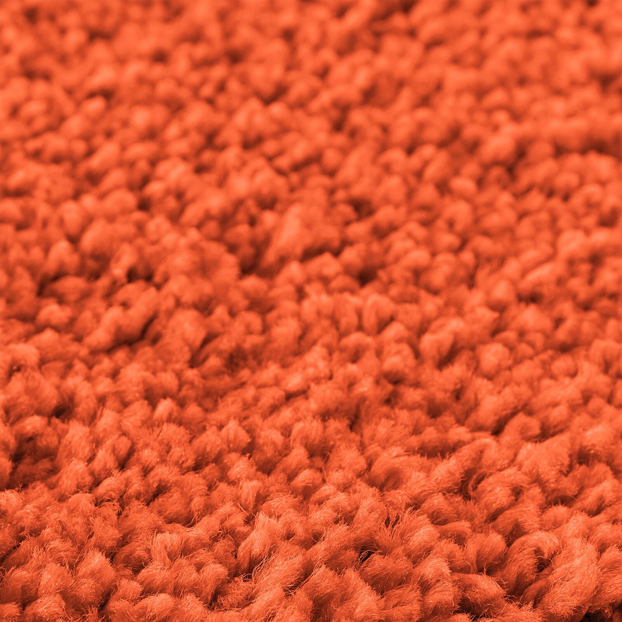 3-delige Badmat Set Oranje Polypropyleen Antislip