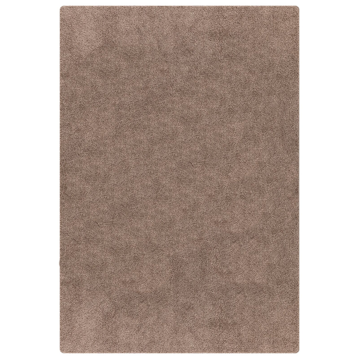 Shaggy Tapijt met Latex Achterkant Bruin 80x150 cm