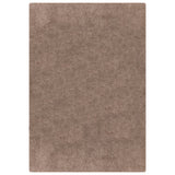Shaggy Tapijt met Latex Achterkant Bruin 80x150 cm