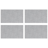 Aluminium Checker Platen - Set van 4, Anti-Slip, 50x30 cm