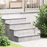 Aluminium Checker Plates 4 stuks Antislip 75x25 cm