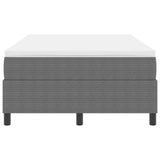 Boxspringbed met Matras Lichtgrijs Klein Dubbel Corduroy Stof