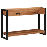 Console Tafel 120x33x75 cm Massief Acaciahout
