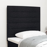 Hoofdbord Zwart Stof 80 cm Hoofdbord Rechthoekig Modern