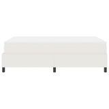 Boxspringbed met Matras Crème Klein Dubbel Corduroy Stof
