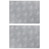 Aluminium Checker Platen - 2 Pak, Antislip, 40x30 cm