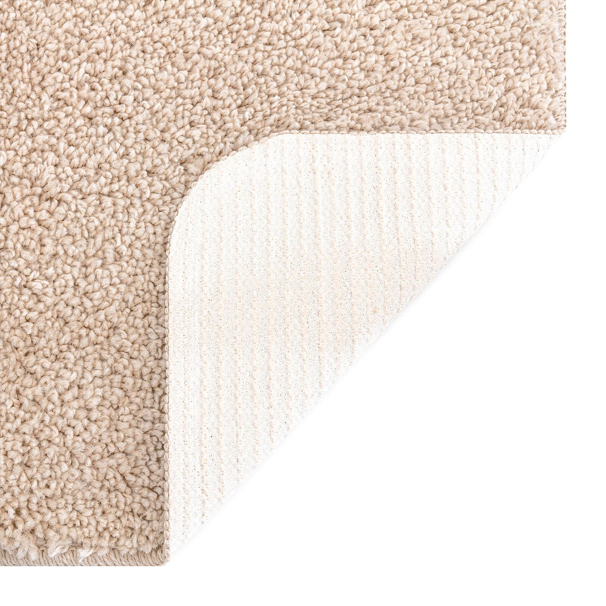 3-delige badmatset Crème Polypropeen Antislip