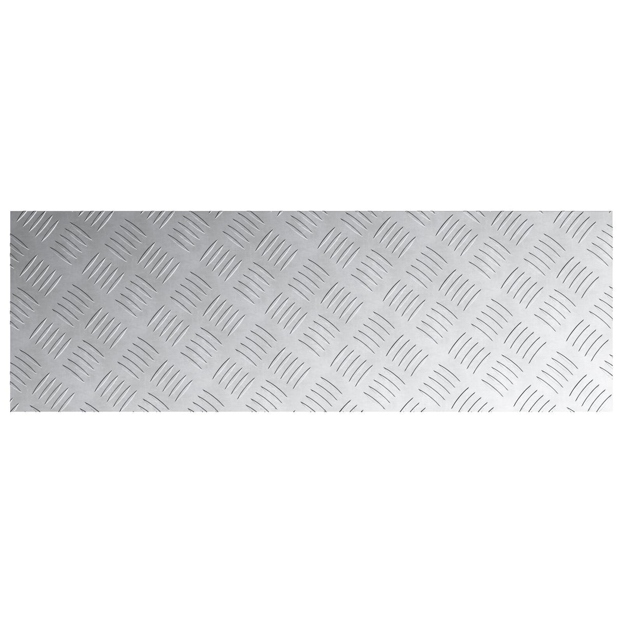 Aluminium Antislip Checkerplaten 2 stuks 90x30 cm