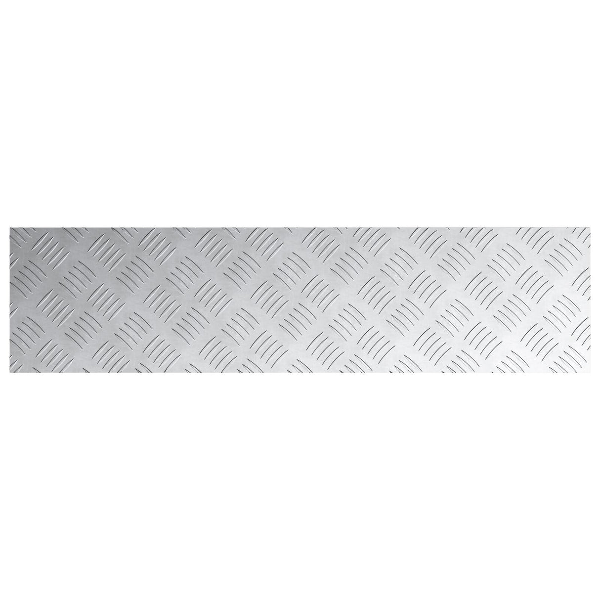Aluminium Dambord Platen 2 stuks Antislip 100x25 cm