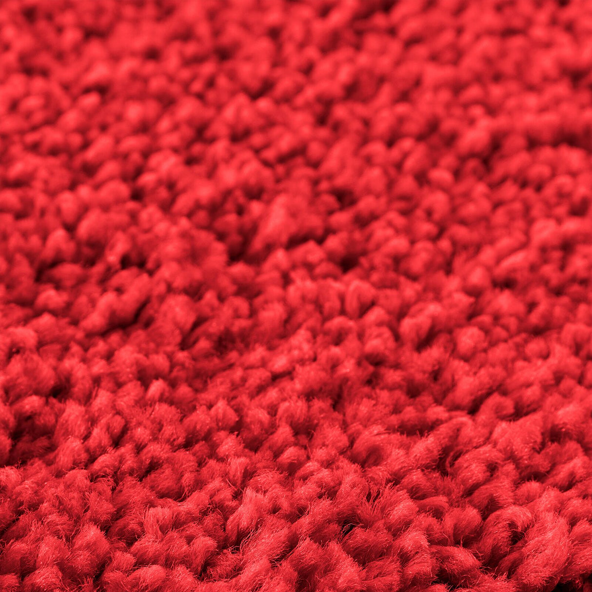 2 Delige Badmat Set Rood Polypropeen Antislip