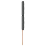 Hoofdbord Donkergrijs Stof 90 cm Rechthoekig Modern