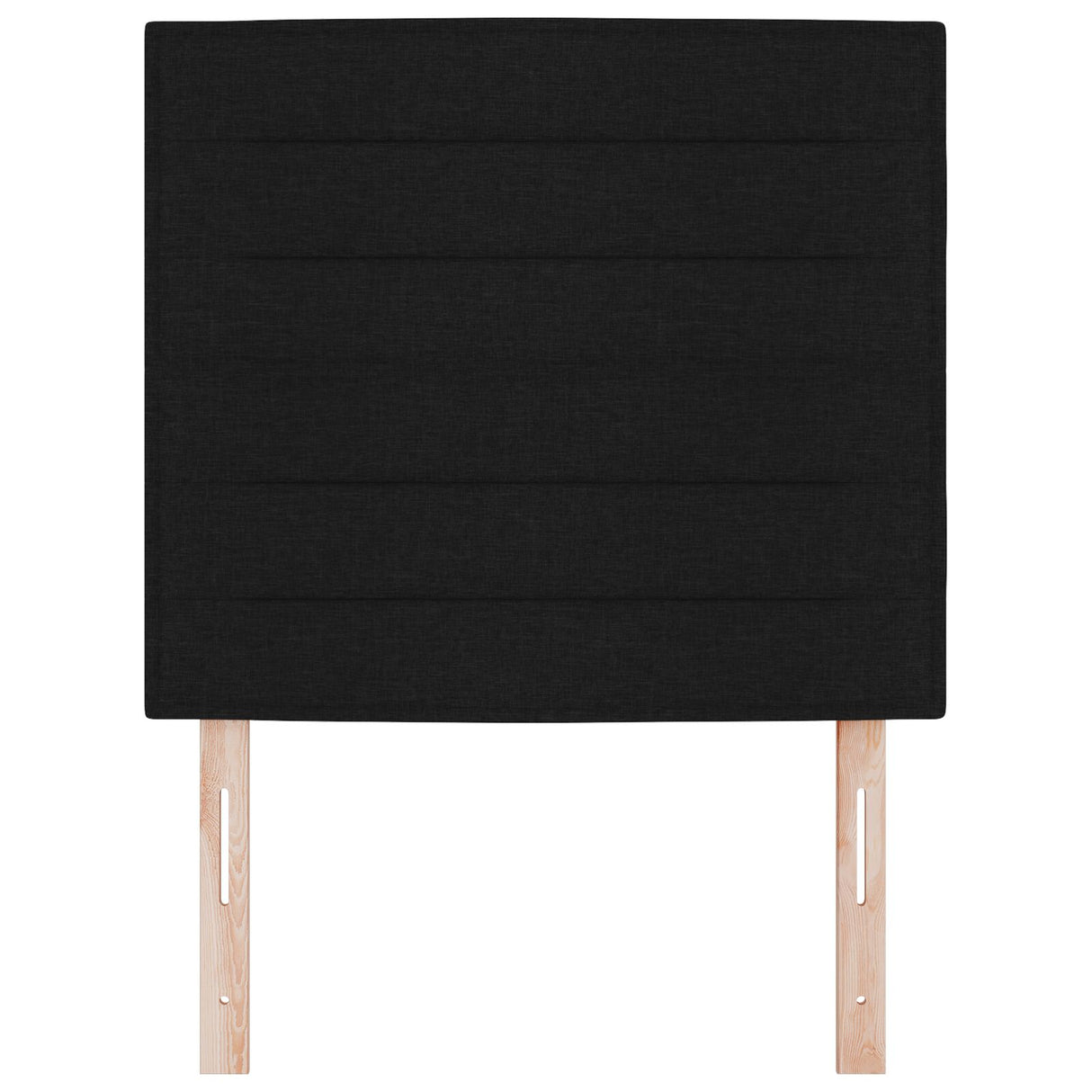 Hoofdbord Zwart Stof 80 cm Hoofdbord Rechthoekig Modern