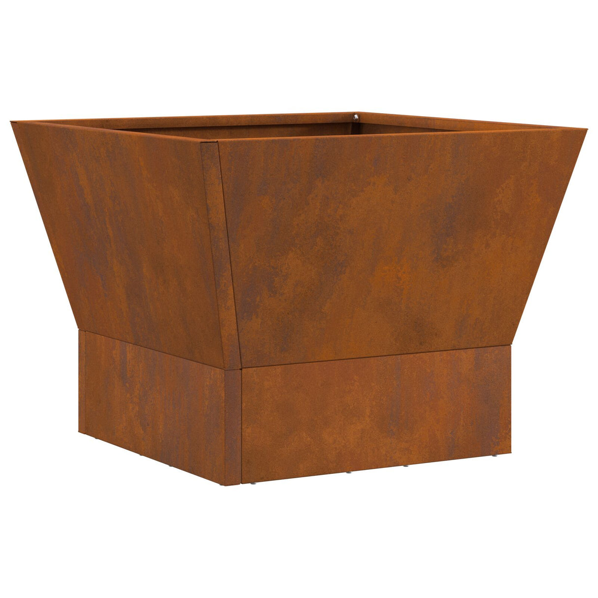 Vierkante Vuurkorf 40x40x30 cm Verweerd Staal