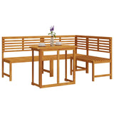 3-delige Tuin Bistro Set van Massief Acaciahout