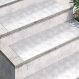 Aluminium Checker Platen 4 st Anti-slip 80x30 cm