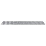 Aluminium Checker Platens 2 stuks Antislip 100x30 cm