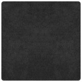 Shaggy Vloerkleed met Latex Achterkant Donkergrijs 200x200 cm