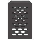 Aircohoes Zwart 90x40x60 cm Staal
