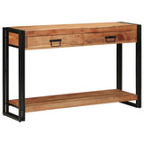 Console Tafel 120x33x75 cm Massief Acaciahout
