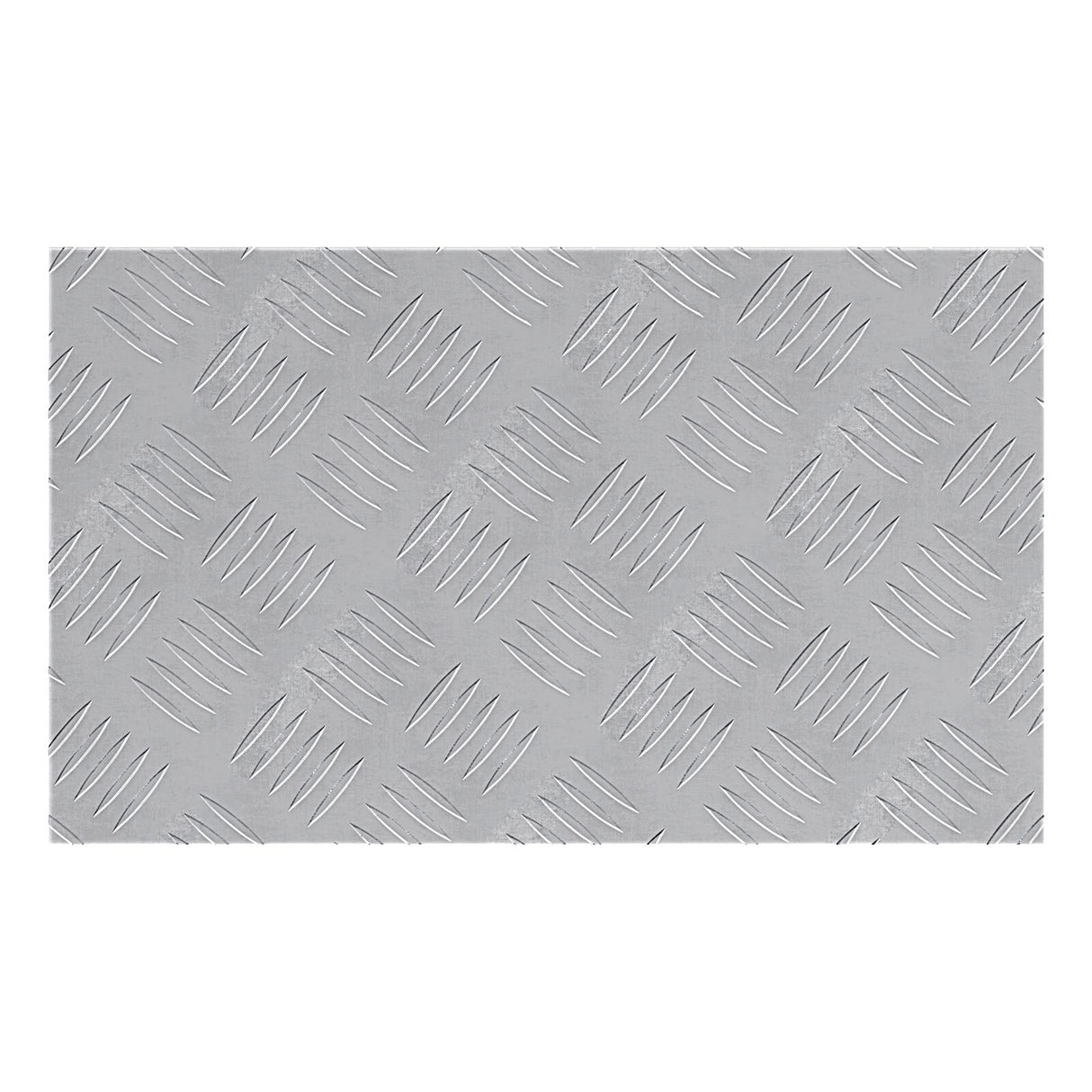 Aluminium Checkerplaten - Set van 4, Antislip, 50x30 cm