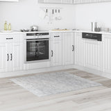 Shaggy Tapijt met Latex Achterkant Grijs 120x120 cm
