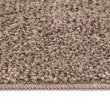 Shaggy Tapijt met Latex Achterkant Bruin 80x150 cm