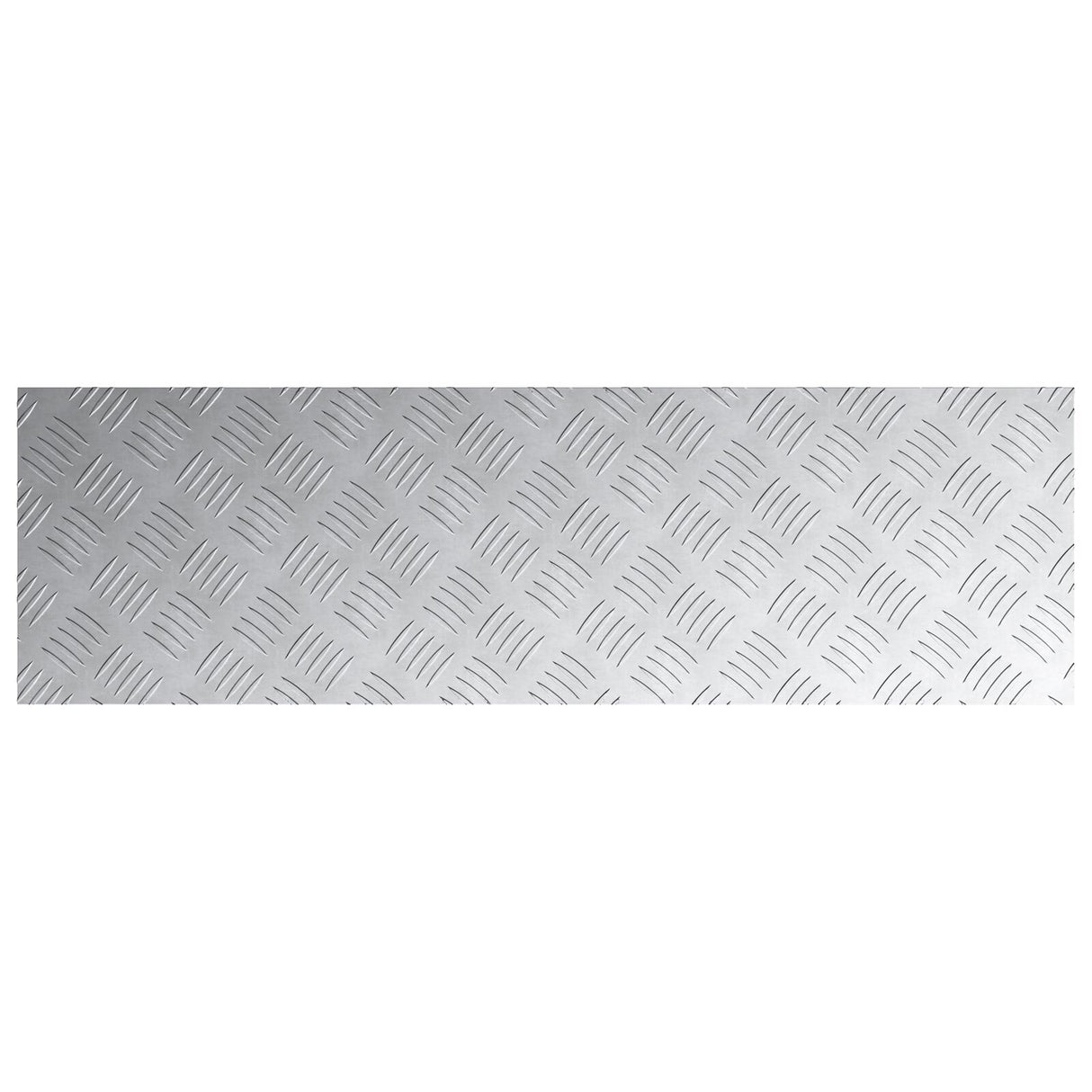 Aluminium Checker Platen 2 stuks Antislip 100x30 cm