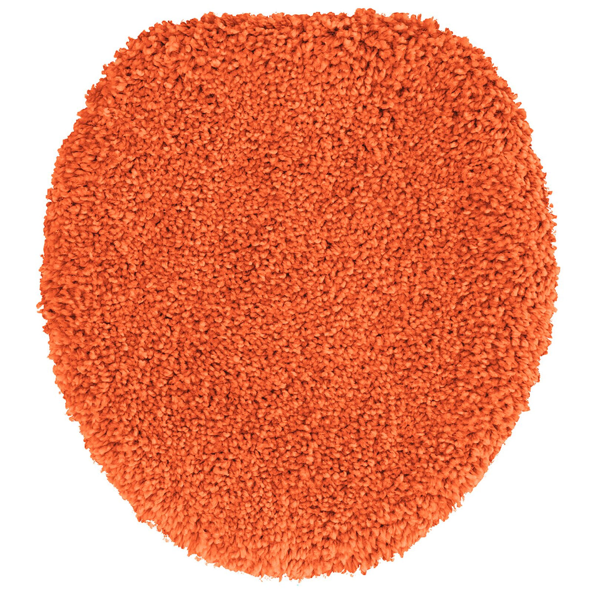 3-delige Badmat Set Oranje Polypropyleen Antislip