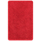 2 Delige Badmat Set Rood Polypropeen Antislip
