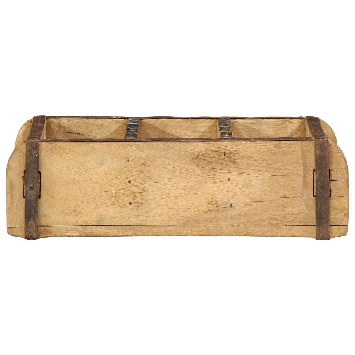 Dienbladen 4 stuks 30x14x9 cm Gemaakt van Gerecycled Hout
