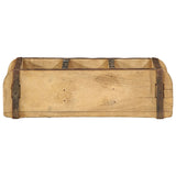 Dienbladen 4 stuks 30x14x9 cm Gemaakt van Gerecycled Hout