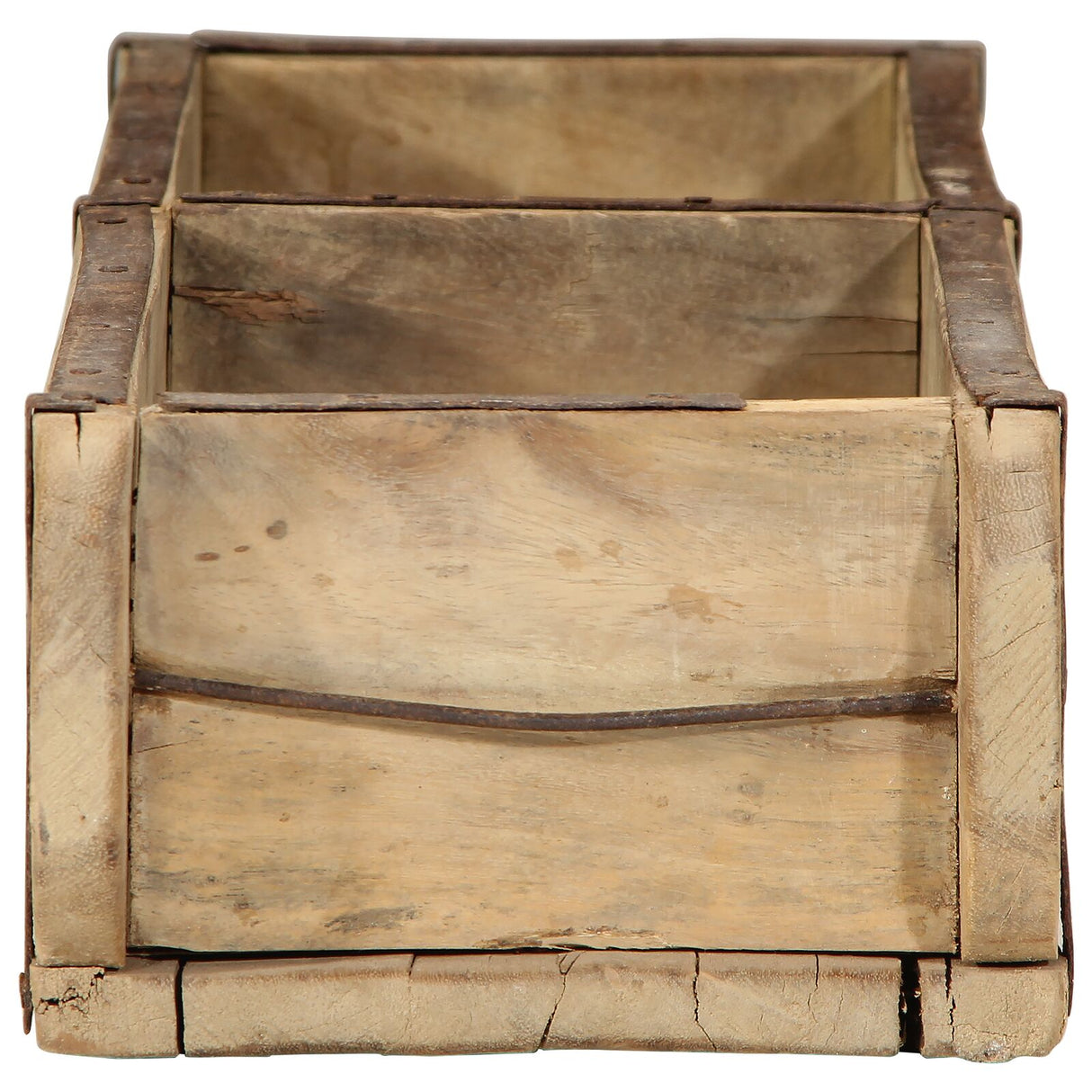 Dienen 4 stuks 60,5x15x9 cm Massief Hout Gerecycled
