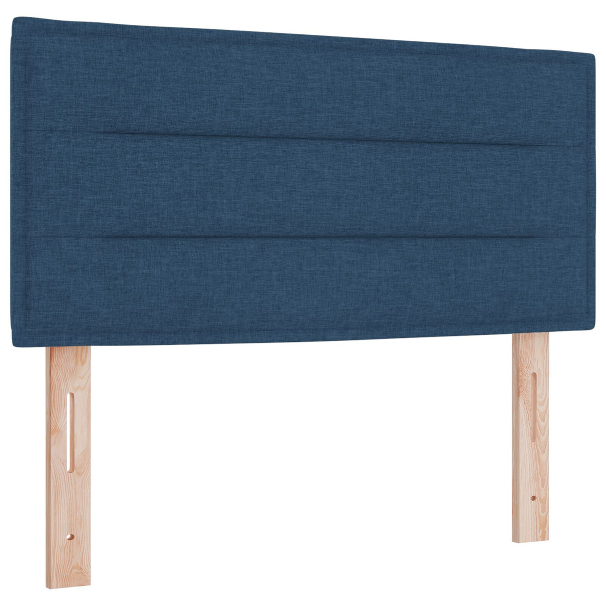 Boxspring Bed met Matras Blauw 80x200 cm Stof