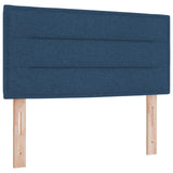 Boxspring Bed met Matras Blauw 80x200 cm Stof