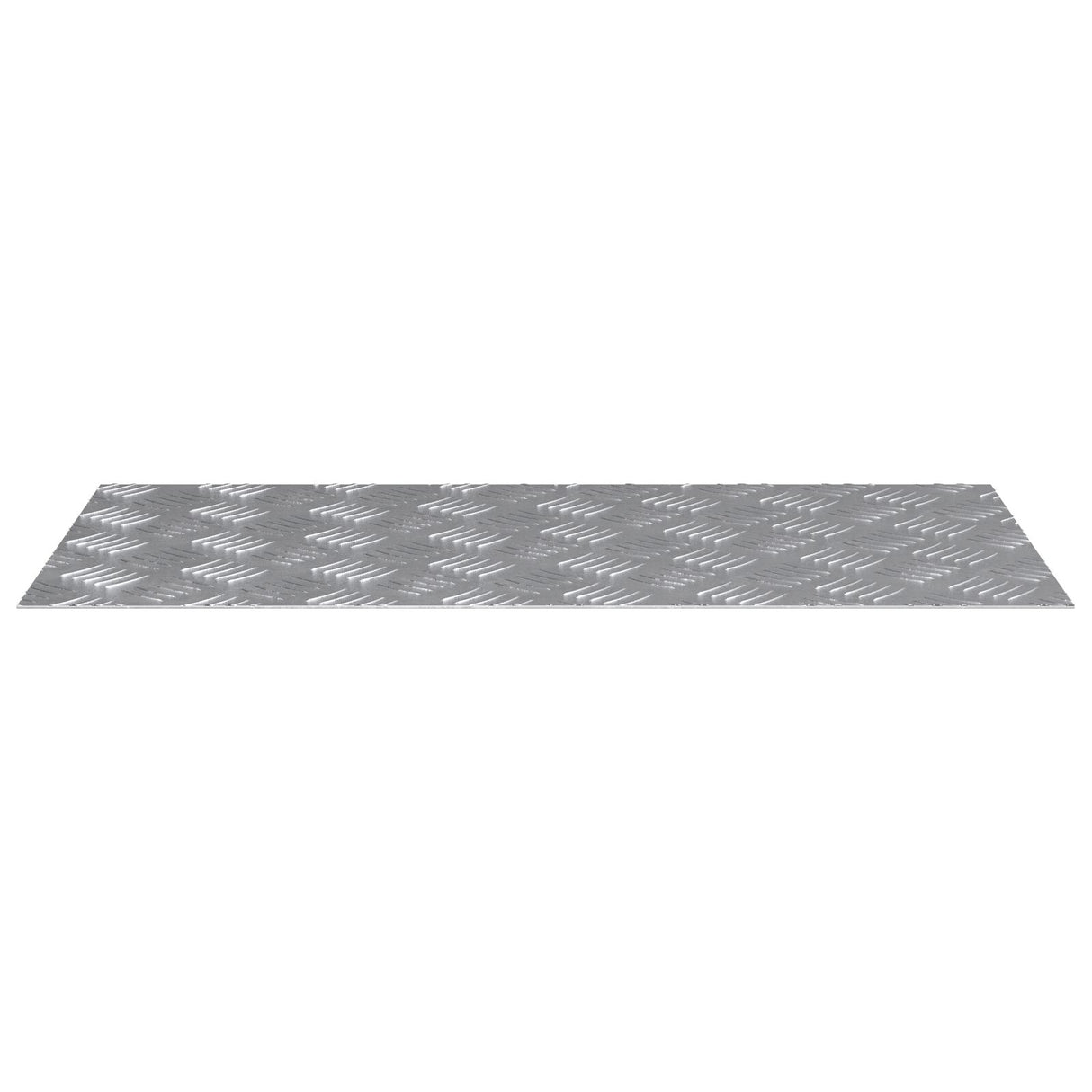 Aluminium Checker Platen 4 st Anti-Slip 80x40 cm