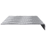 Aluminium Traplopen 5-pack Antislip 60x18 cm