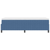 Boxspringbed met matras Blauw Corduroy stof 90 x 190 cm