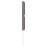 Hoofdbord Taupe Stof 80 cm Rechthoekig Modern Gevoerd