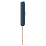 LED Hoofdbord Lijnenontwerp Blauw 160 cm Stof
