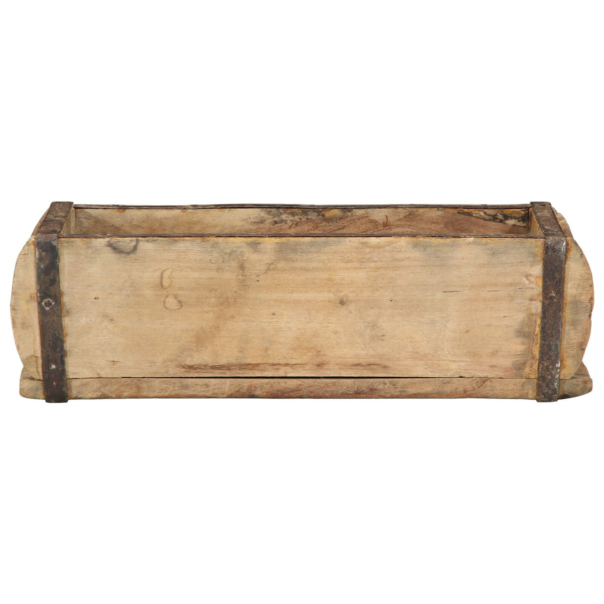 Dienbladen 4 stuks 30x15x9 cm Massief Hout Gerecycled