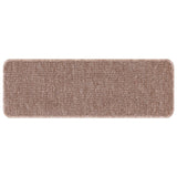 Trapmatten met latex rug Lichtbruin 25x60 cm