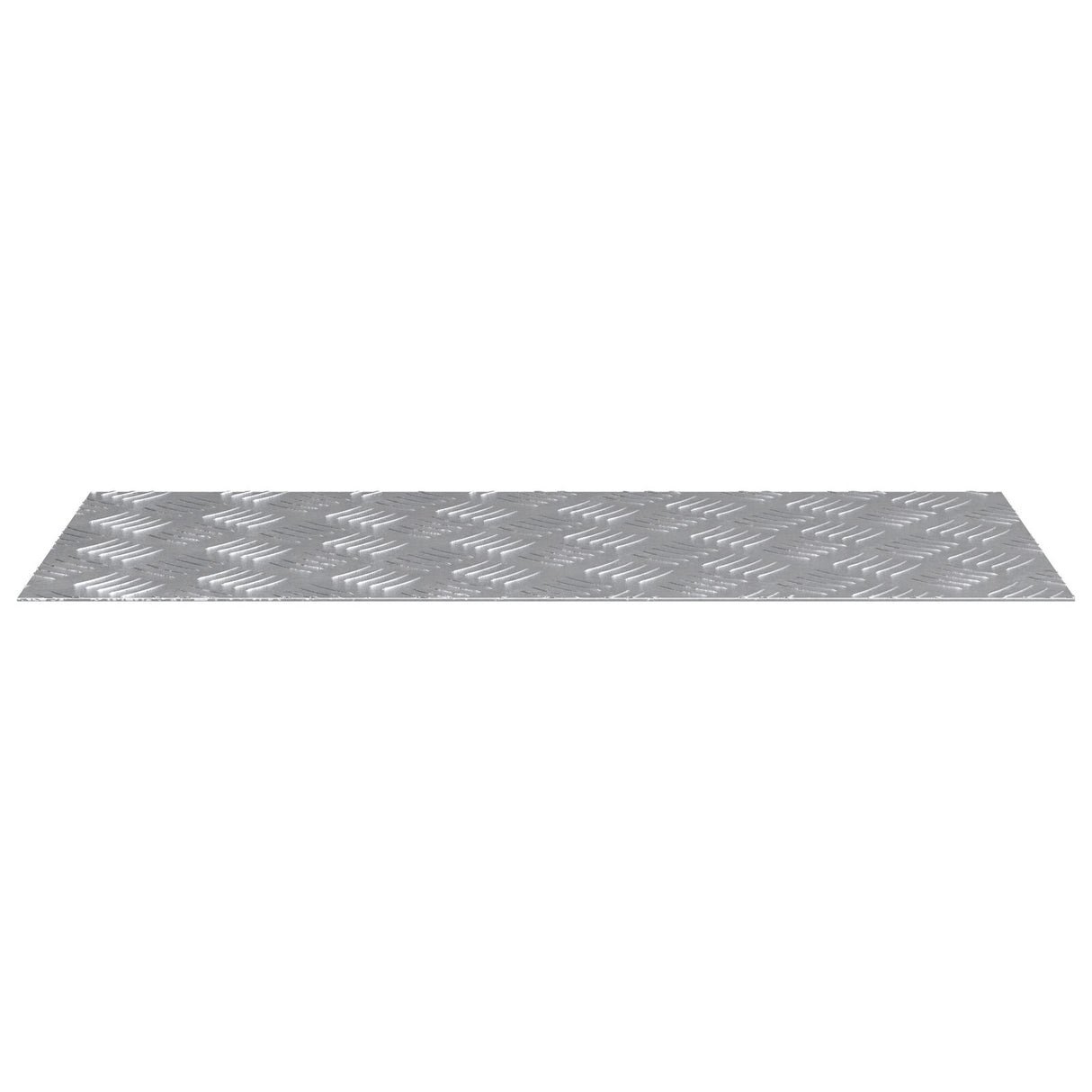 Aluminium Checker Plates 4 st Anti-slip 70x30 cm